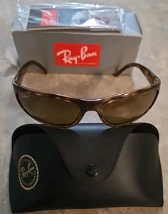🔥 AUTHENTIC RAY-BAN PREDATOR Vintage HAVANA Polarized Sunglasses RB 4033 642/47 - Picture 1 of 7
