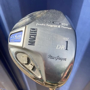 MacGregor Mactec NVG435 10° 1 Driver Regular Graphite Shaft Mactec Grip + HC - Picture 1 of 15