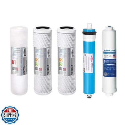 APEC FILTER-MAX90 US Made 90 GPD Complete Replacement Filter Set For ULTIMATE - Image 1 of 4