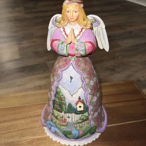 Jim Shore Spring Renews The Spirit Angel 9,5" Heartwood Creek Missing Blue Bird - Bild 1 von 9
