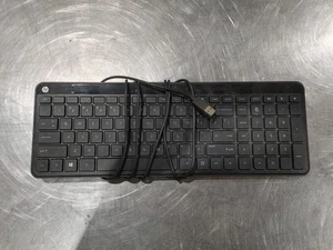 HP SK2028 USB Full Size Keyboard Black - Fair - Picture 1 of 2