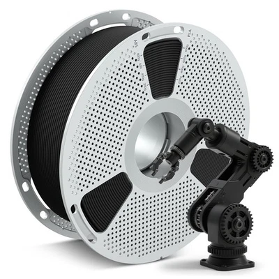 SUNLU Black PA12-CF 3D Printer Filament 1.75MM 1KG Carbon Fiber Nylon Filament - Image 1 of 4