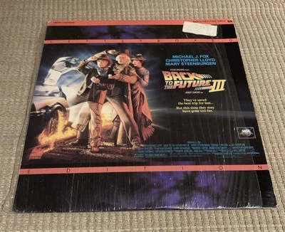 Back To The Future Part 3 (LASERDISC) 2-DISC WIDESCREEN MICHAEL J FOX W/TRAILERS - Image 1 of 2