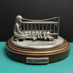 Rawcliffe Zinn Ferkel säen MCHS 4H FFA AG Schule Bauernhof Tier Staatsmesse Statue - Bild 1 von 20