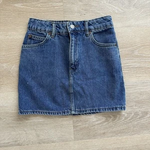 MNG By Mango Light Wash Denim Mini Skirt, Size XXS - Picture 1 of 7