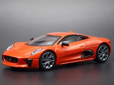 2010-2013 Jaguar C-X75 Arancione 1:64 Scala da Collezione Diorama Modellino Car - Immagine 1 di 4