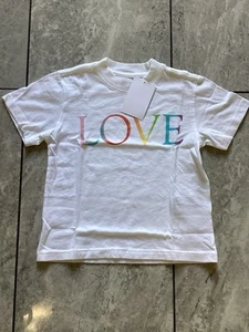 J. Crew Crewcuts Vintage Wash Cotton Pride Graphic T-Shirt Boys XXS (2-3) - Picture 1 of 5