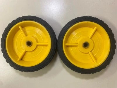 7” Push Mower Wheels Yellow Poulan Weed eater 431937 - Image 1 of 4
