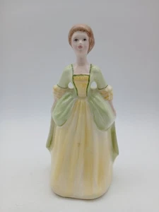 Vintage Hand Painted Figurine Bone China Made in England 18cm Tall - Picture 1 of 5