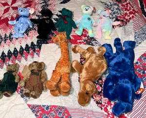 Vintage 90’s Ty Beanie Babys Set (10) Plüschtiere - Bild 1 von 7