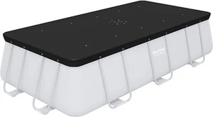 Bestway 58232 Telo di Copertura per Piscina Fuori Terra Rettangolare da 404 x 20