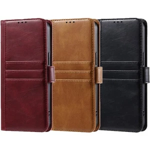 For iPhone 15 14 Plus 13 12 11 Pro Max Leather Magnetic Wallet 6Cards Case Cover - Picture 1 of 110