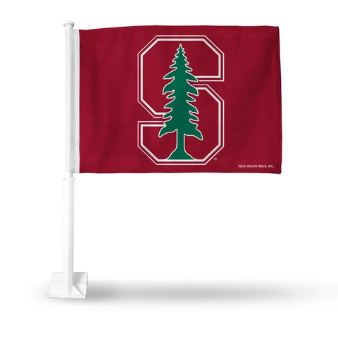 Stanford Cardinals Car Flag. Printed both sides. SAVE   #356 Cover
