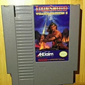IronSword: Wizards & Warriors II Original Nintendo NES - getestet spielt super! - Bild 1 von 2
