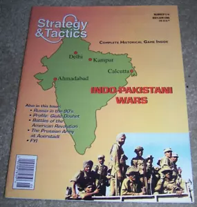 Strategy & Tactics #174 Magazine with Indo-Pakistani Wars game, NEW! - Picture 1 of 2