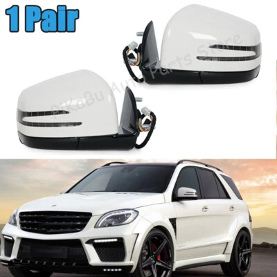 Rear View Mirror Side Door Mirror For Mercedes Benz W164 X164 ML GL Cl 2005-2011 Foto 1 de 4