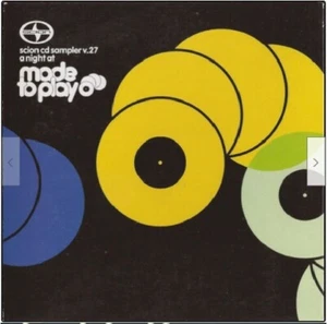 Scion CD Sampler V.27 - A Night At Made To Play por DJ Garry (2009) - CD Digipak - Imagen 1 de 1