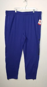 Reebok Strickhose Herren 3XL Slim Tempomat Gummibund Reißverschluss Knöchel NEU - Bild 1 von 6