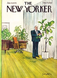 New Yorker Magazine Jan. 30, 1978 First Cover Only!! - Picture 1 of 1