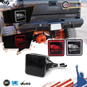 Fit For pickup, trucks, SUV, Jeep Tow Hitch Cover Light 'Don't Tread on Me' 1pc - Bild 1 von 14