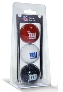 Bolas de golf de equipo de fútbol americano de los New York Giants de la NFL (juego de 3) - Imagen 1 de 1