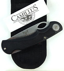 Camillus USA Buckmasters Folding Pocket Knife Blackie Collins Design Combo Edge