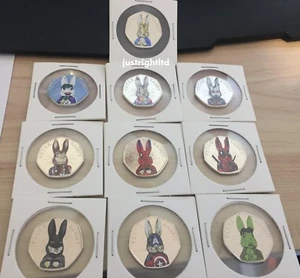 Monedas Peter Rabbit 2016 50p Vengadores Marvel superhéroes pegatinas de color UNC - Imagen 1 de 23