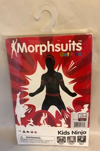 NEW MORPHSUITS KIDS L NINJA FULL BODY HEIGHT 4'6"- 5' HALLOWEEN PARTY COSTUME - Picture 1 of 2