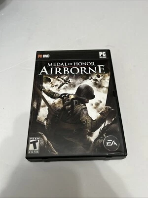 Medal of Honor Airborne PC DVD-ROM Juego EA con Manual Completo Foto 1 de 4