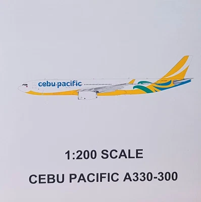 Gemini Jets 1/200 CEB2A33 Cebu Pacific Airbus A330-300 RP-C3347 - Image 1 of 4