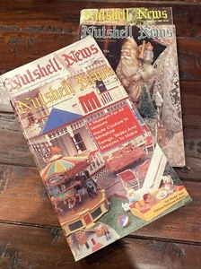 Nutshell News Magazines Lot 4 - 1988-‘89 June-July-Sept-Dec Dollhouse Miniatures - Picture 1 of 5