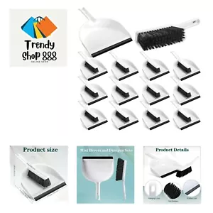 2 Pcs Mini Dustpan and Brush Set, Small Broom and Dustpan Set Small Cleaning ... - Picture 1 of 7