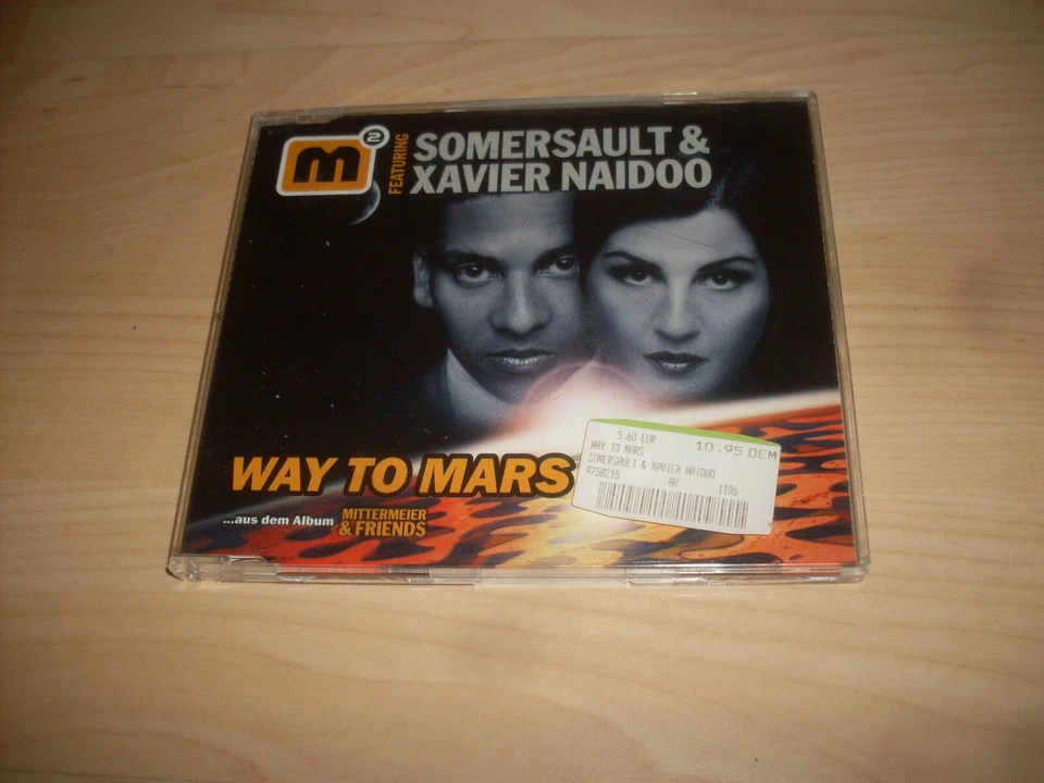 CD Maxi Single - Somersault & Xavier Naidoo - Way to Mars - Bild 1 von 1