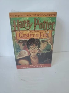 Harry Potter & The Goblet of Fire Unabridged 12 Cassette Tapes Audio NEW SEALED - Picture 1 of 2