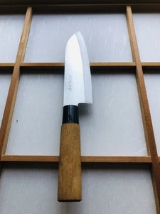 [Restaurado y Auténtico] Cuchillo Santoku de Chef Profesional 170mm Usado_432 - Imagen 1 de 11