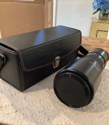 Teleobjetivo multicapa Sigma 400 mm 1:5,6 con estuche f/5,6 Foto 1 de 4