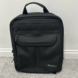 Eddie Bauer Business Backpack Black Laptop Sleeve Office Backpack Travel Bag - Picture 1 of 10