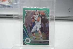2021 Prizm Draft Picks Green Parallel Kirk Cousins MSU Color Match - Picture 1 of 2