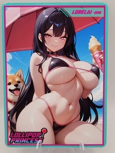 Lollipop Princess Lorelai Hot Spicy Hentai Anime Waifu Trading Card ACG - Bild 1 von 2