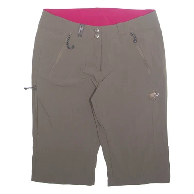 MAMMUT Womens Sports Shorts Green M W32 - Image 1 of 4