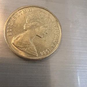 1984 Australia 1 One Dollar Mintage Actual Coin - Picture 1 of 8