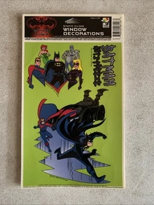 10" x 5 7/8" Batman & Robin Static Clings Window Decorations Color-Clings - Picture 1 of 4