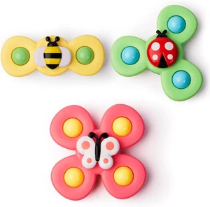 Likee Strong Suction Cup Fidget Rotating Sensory Bath Toys for Baby Christmas St - Picture 1 of 12