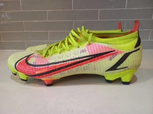 Nike Mercurial Vapor 14 Pro FG Lime Flash CU5693-760 Mens Size US 12 UK 11 Boots - Picture 1 of 14