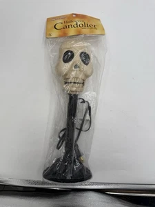 💀Halloween Elektrische Kerzen Tropfwachs Blasformen Totenkopf Sienna💀 - Bild 1 von 2