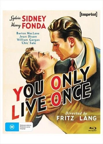 You Only Live Once [New Blu-ray] Australia - Import - Imagem 1 de 1