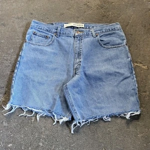 Arizona Cut Off Shorts Size 36 Blue Jean Denim Summer Beach Relaxed Outdoor - Picture 1 of 10