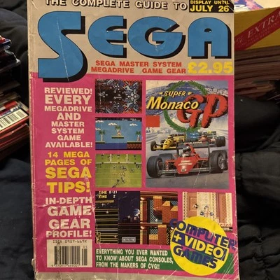 The Complete Guide To Sega Computer & Video Games Magazine Megadrive Master GG - Bild 1 von 2