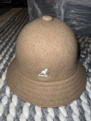 Nuevo con etiquetas Sombrero Cubo Informal de Lana Kangol Tostado Para Hombre Talla Grande LL Genial J Foto 1 de 4
