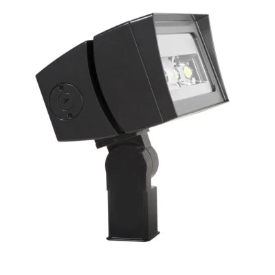 RAB FFLED120SF-480-D10 LED Floodlight  Slipfitter Mount, No Photocell - Image 1 of 4